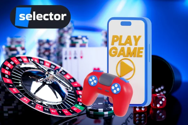 Интерфейс входа Selector Casino